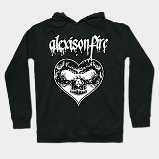 Alexisonfire Merch Alexis On Fire Logo Hoodie